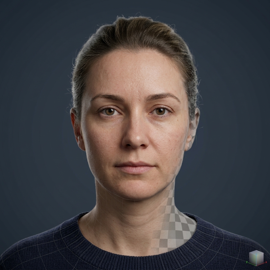 Angelica Face Model Preview